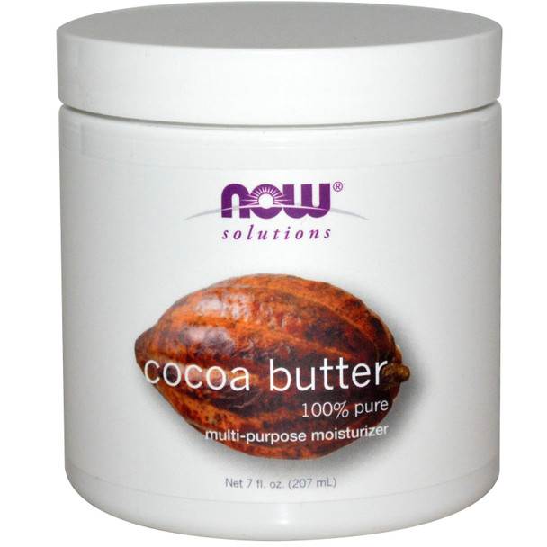 NOW Foods - Cocoa Butter (100% Pure) 7 fl oz