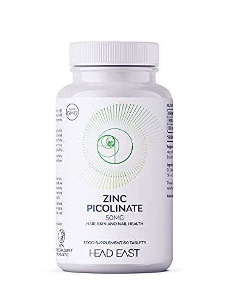 Head East 60 high strength zinc tablets to boost immune health