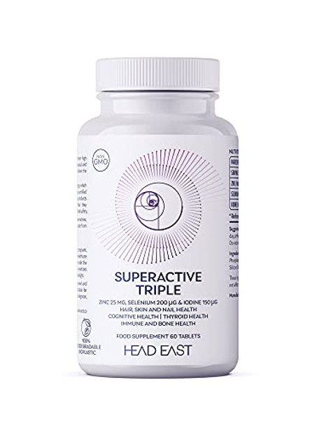 Head East Super Active Triple with Zinc Selenium and Iodine