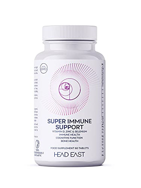Head East Super Immune Support tablets with Vitamin D Zinc and Selenium