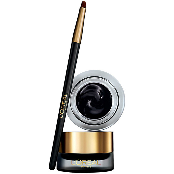 L'Oreal Paris Infallible Lacquer Eyeliner, Blackest Black (Packaging May Vary)