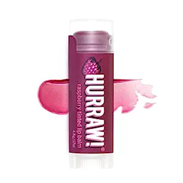 Hurraw Raspberry Tinted Lip Balm