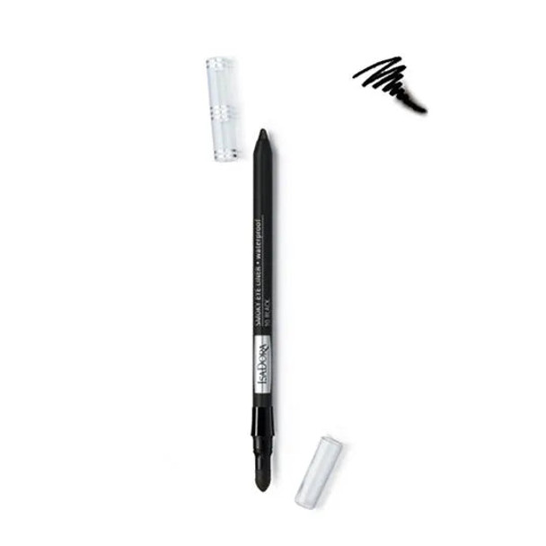 IsaDora Smoky Eye Liner + Waterproof 1.2g - 10 Black