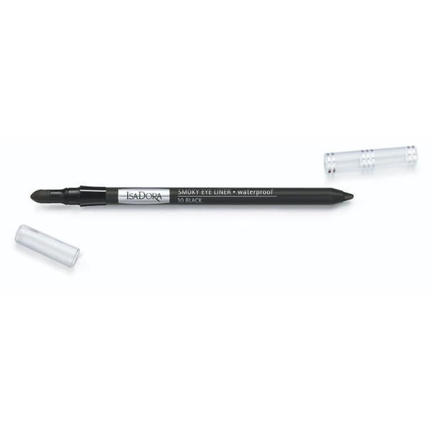 IsaDora Smoky Eye Liner + Waterproof 1.2g - 10 Black