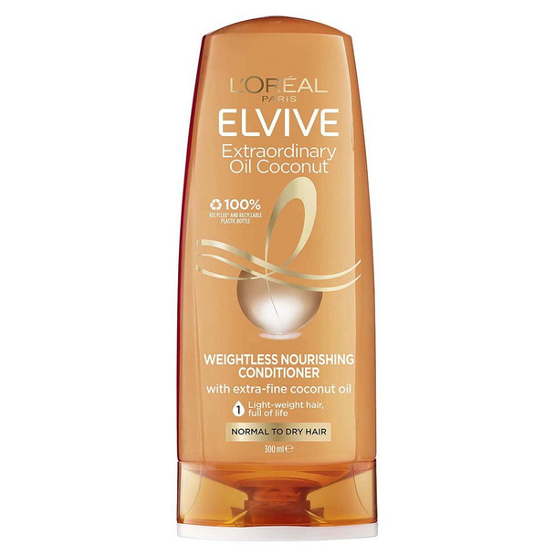 L'Oreal Paris ELVIVE Extraordinary Oil Coconut Weightless Nourishing Conditioner