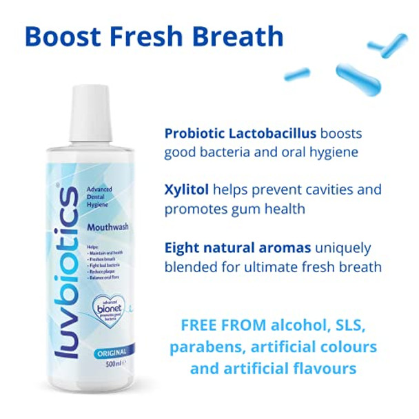 Luvbiotics Original Mouthwash With Probiotics