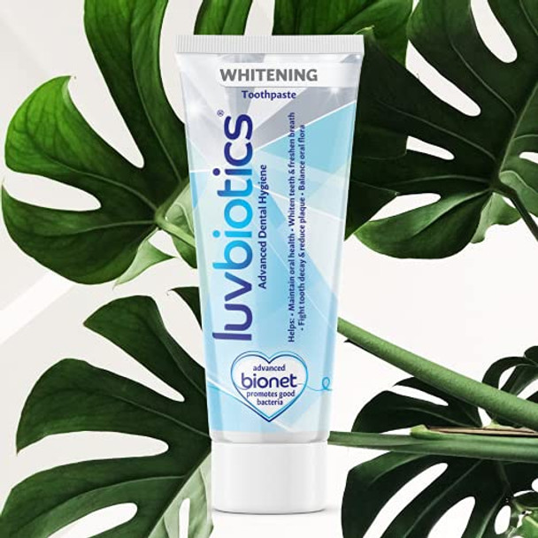 Luvbiotics Whitening Toothpaste With Probiotics 75ml