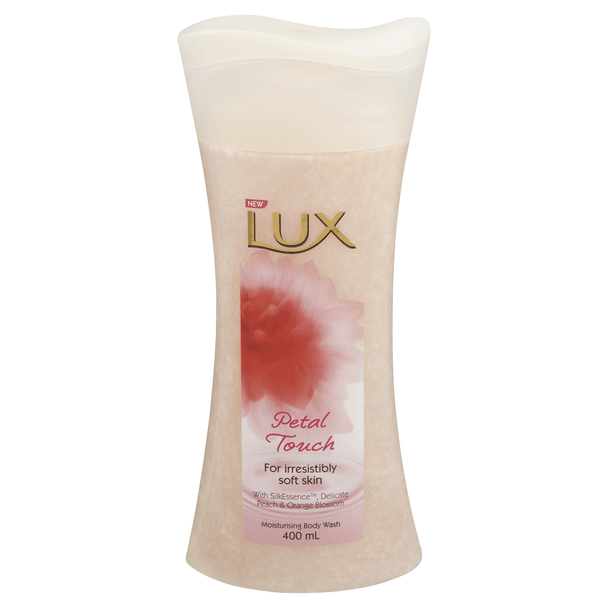 Lux Petal Touch Moisturising Body Wash 400mL