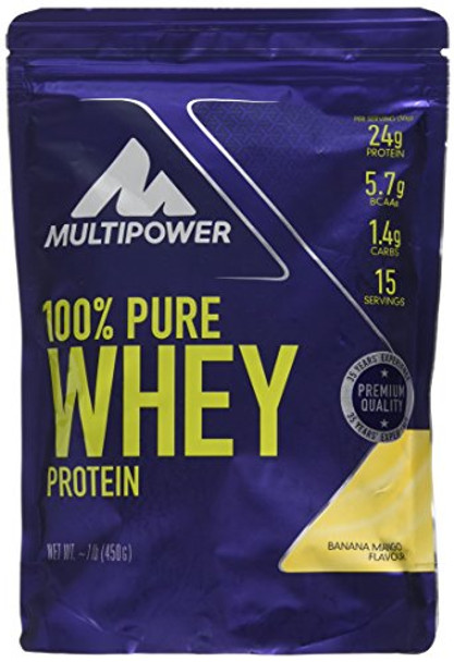 Multipower 100% Pure Whey Protein Banana Mango 450g