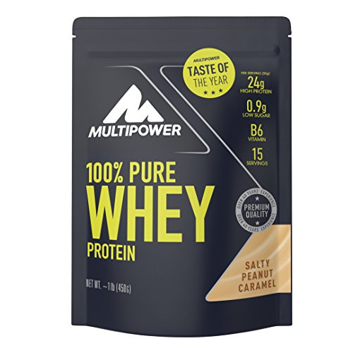 Multipower 100% Pure Whey Protein Salty Peanut Caramel 450g