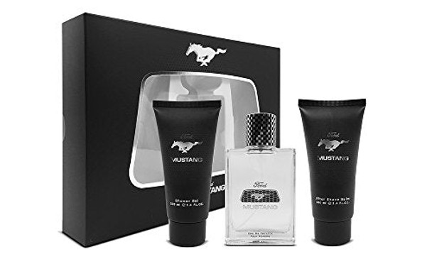 Mustang Ford Gift Set 100ml EDT + 100ml Aftershave Balm + 100ml Shower Gel
