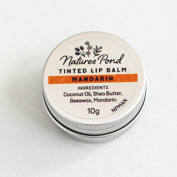 Natures Pond Tinted Lip Balm 10g - Mandarin