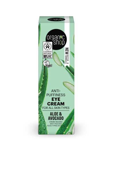 Organic Shop OS Anti-puffiness Eye Cream Aloe&Avocado