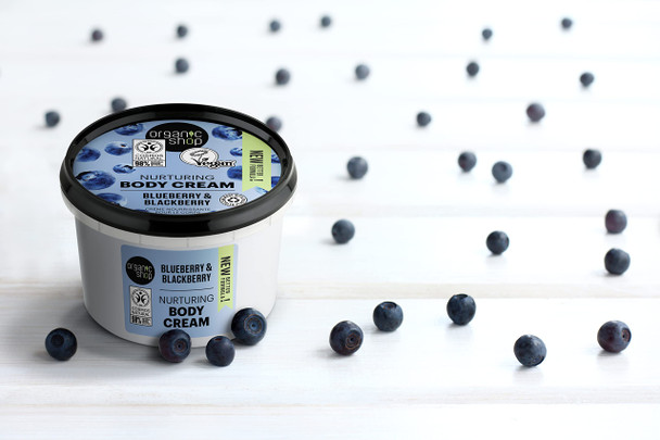 Organic Shop OS Nurturing Body Cream Blueberry & Blackberry