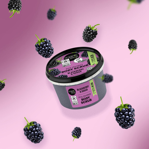 Organic Shop OS Polishing Body Scrub Blackberry & Sugar