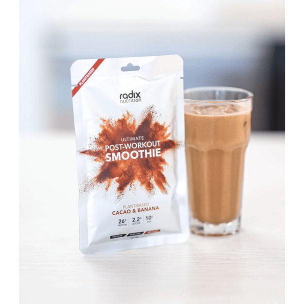 radix nutrition Ultimate Post-Workout Smoothie 250kcal - Plant-Based Cacao & Banana