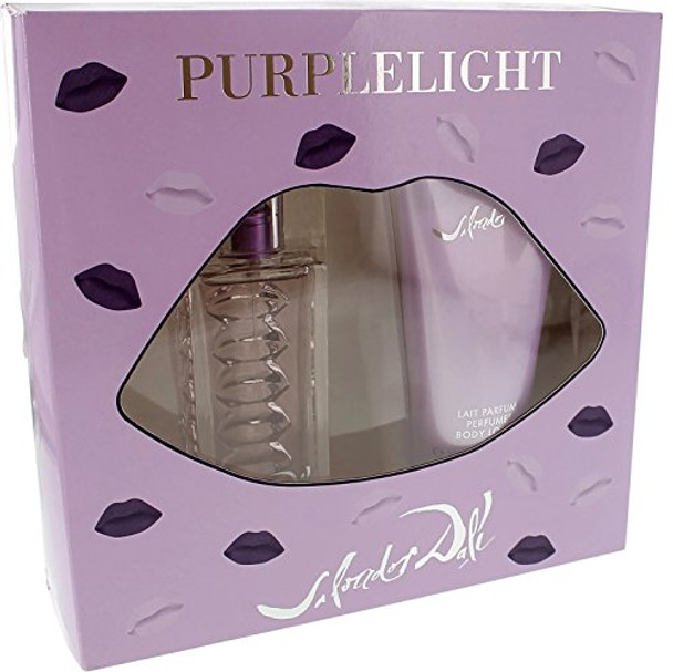 Salvador Dali Purplelight Coffret: Eau De Toilette Spray 30ml + Body Lotion 100ml 2pcs