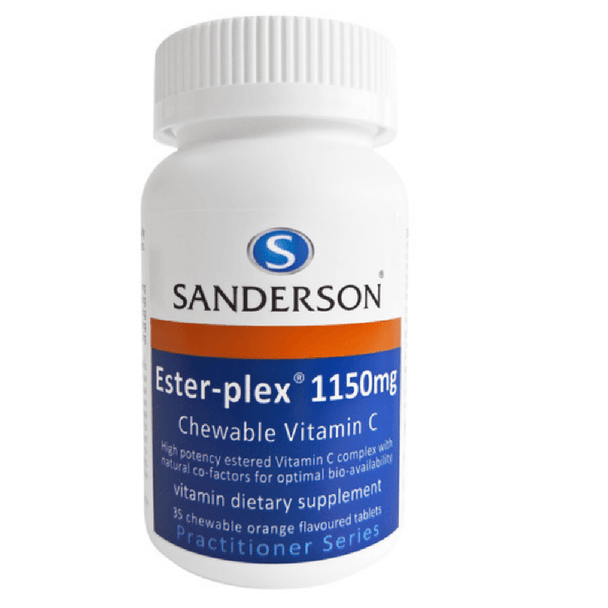 Sanderson Ester-plex Chewable Vitamin C Chewable Tablets