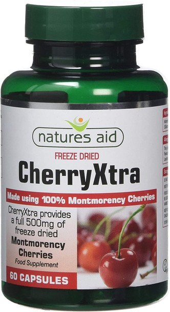 Natures Aid 500mg Cherryxtra 60 Capsules Natures Aid 500mg Cherryxtra 60 Capsules