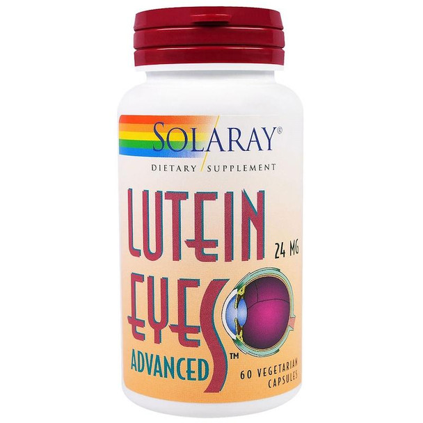 Solaray - Lutein Eyes Advanced, 24 mg, 60 Veggie Caps