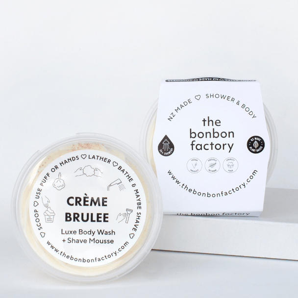 The Bonbon Factory Creme Brulee Whipped Body Wash