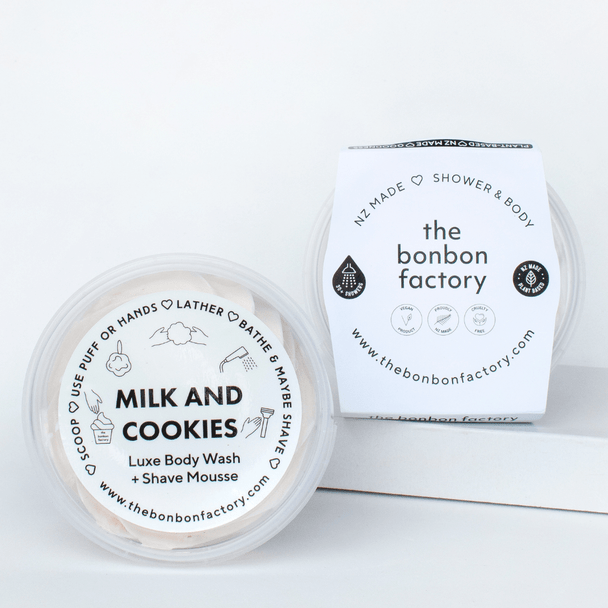 The Bonbon Factory Milk & Cookies Whipped Body Wash