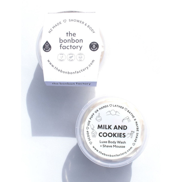 The Bonbon Factory Milk & Cookies Whipped Body Wash