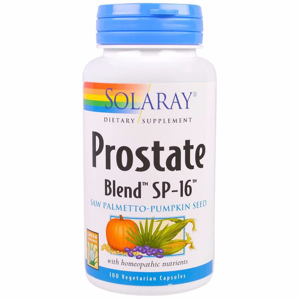 Solaray - Prostate Blend SP-16, 100 Veggie Caps