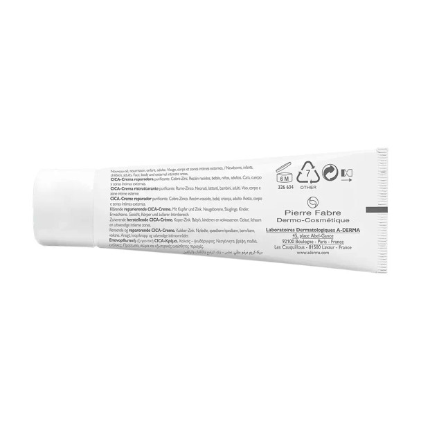 A-Derma DERMALIBOUR+ cica-crema reparadora Baby creams - Face moisturizer