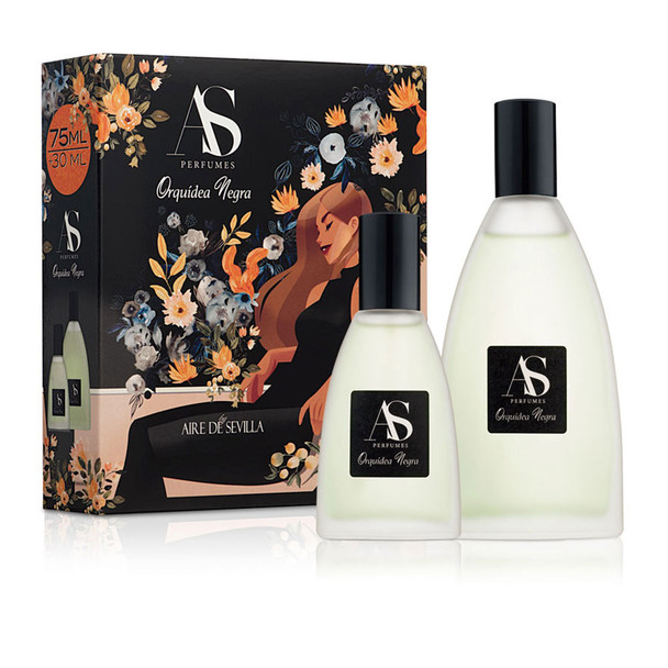 Aire Sevilla AIRE DE SEVILLA ORQUIDEA NEGRA SET Perfume set for woman