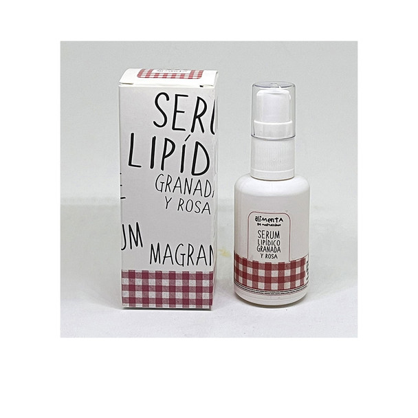 Alimenta Spa Mediterraneo SERUM LIPIDICO granada y rosa Anti aging cream & anti wrinkle treatment