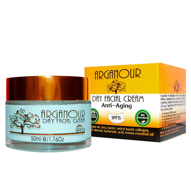 Arganour ARGAN crema de dia SPF15 Anti aging cream & anti wrinkle treatment