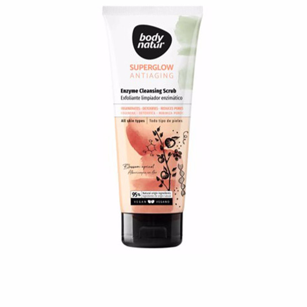 Body Natur SUPERGLOW exfoliante limpiador enzimatico Face scrub - exfoliator