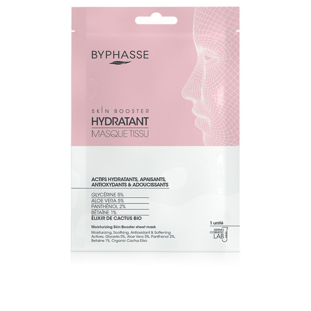 Byphasse MOISTURIZING SKIN BOOSTER mascarilla tissu Face mask