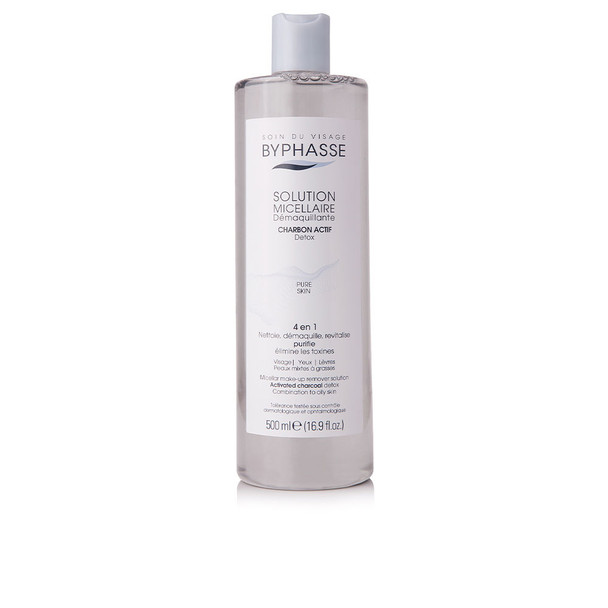 Byphasse SOLUCIoN MICELAR desmaquillante con carbon activo Micellar water
