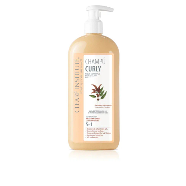 ClearE Institute CHAMPU CURLY rizos definidos hidratacion brillo Hair loss shampoo Moisturizing shampoo