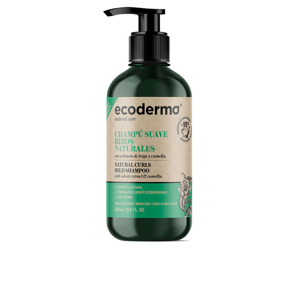 Ecoderma CHAMPU rizos Shampoo for curly hair