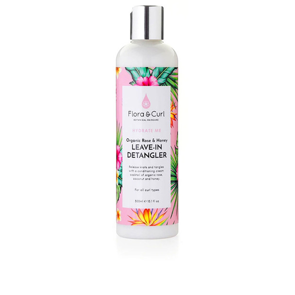 Flora And Curl HYDRATE ME organics rose & honey leave in detangler Detangling conditioner