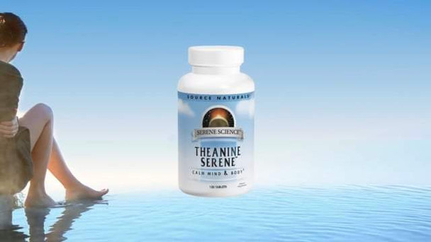 Source Naturals Theanine Serene, 120 Tablets