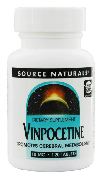 Source Naturals Vinpocetine 10 mg, 120 Tablets