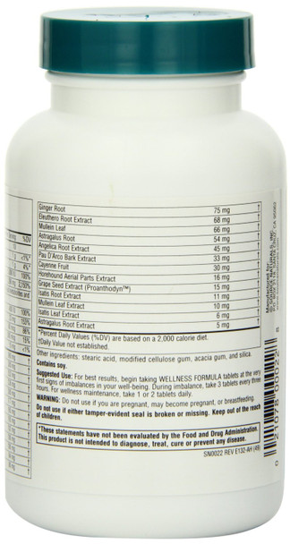 Source Naturals Wellness Formula, 90 Tablets