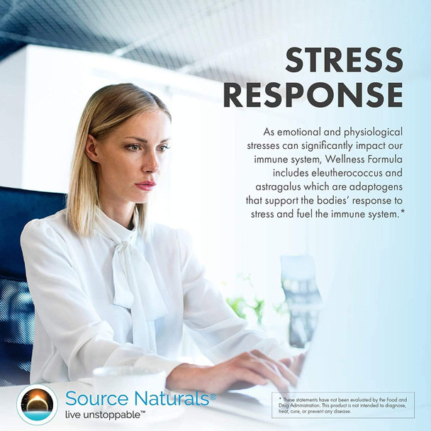 Source Naturals Wellness Formula, 90 Tablets-1656720607
