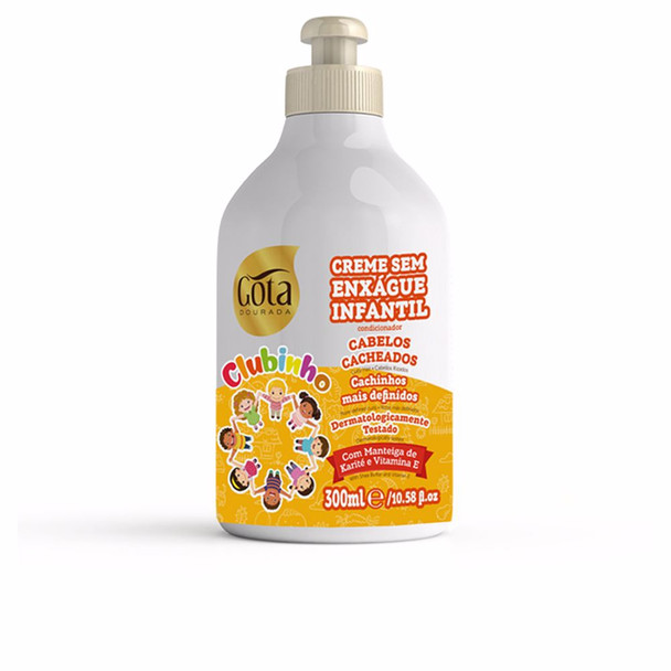 Gota Dourada CREMA DE PEINAR CLUBINHO cabello rizado Childrens hair care - Detangling conditioner