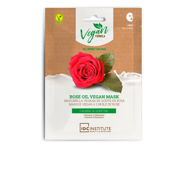 Idc Institute ROSE OIL VEGAN MASK calming & hidrating Face mask