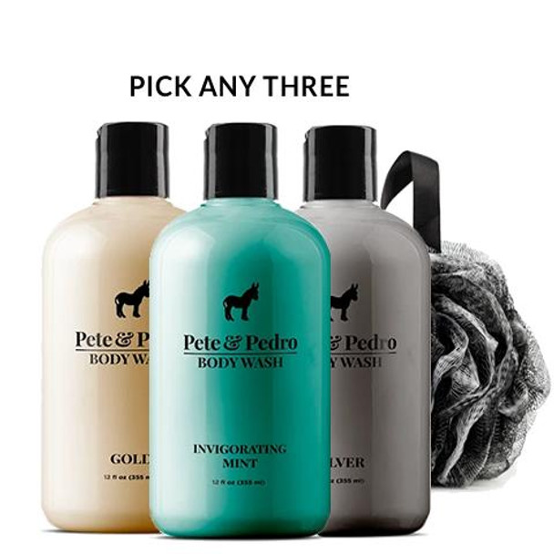 Pick "Three Amigos" Body Wash Set