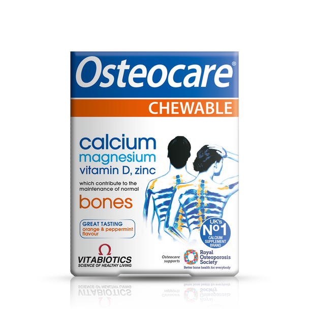 Vitabiotics Osteocare Chewable - 30 Tablets