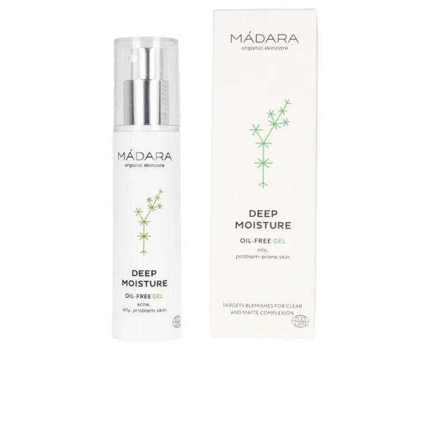 Madara Organic Skincare DEEP MOISTURE GEL oily skin Face moisturizer - Matifying Treatment Cream