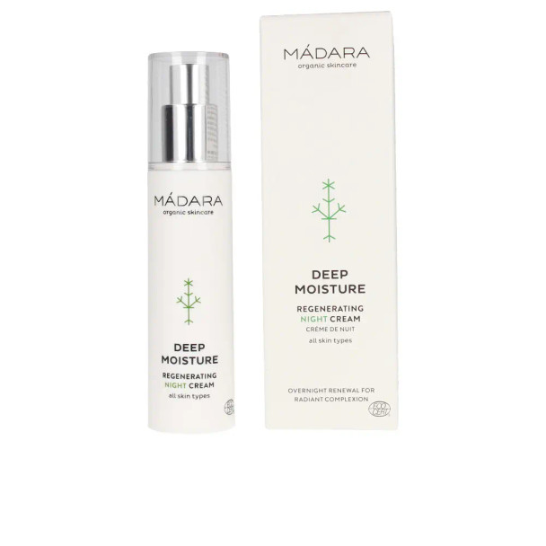 Madara Organic Skincare REGENERATING night cream all skin types Face moisturizer - Anti aging cream & anti wrinkle treatment