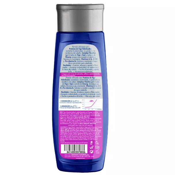 Naturvital ACONDICIONADOR ANTICAIDA anti-rotura Hair repair conditioner