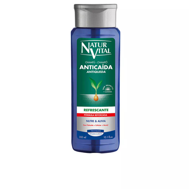 Naturvital CHAMPU ANTICAIDA refrescante Anti hair fall shampoo